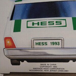 Hess Patrol Car - 1993 in Original Box Brand New